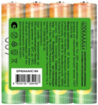 Аккумулятор GP R03 (AAA) 400mAh SR4 