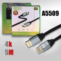 Кабель DisplayPort - DisplayPort 1,2V 4K 5м Live-Power черный