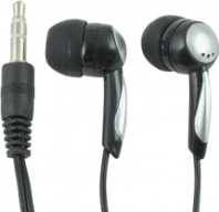 Наушники Defender Basic-603, внутриканальные, черный/серый (пакет)