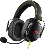 Гарнитура полноразмерная Defender Toxic 7.1, игровая, 2м, USB+AUX 3.5мм, черный