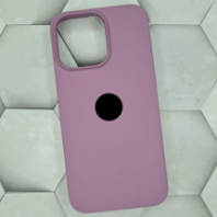 Чехол-накладка для iPhone 15 Pro Max Silicone Case, сиреневый