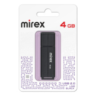 Накопитель USB 4Gb Mirex Line Black
