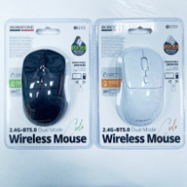 Мышь BOROFONE BG151, USB, Bluetooth+2.4гГц, беспр.,опт.,4кн., 800-1600dpi, черный