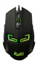 Мышь SmartBuy 916G Rush Storm, игров.,пров.,опт.,6кн., 1000-3200dpi, черный 