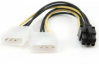 Кабель разветвитель питания 2*Molex (3pin) - PCIe (6pin) (2шт/гн) 0.15м Cablexpert