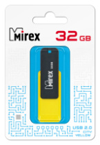 Накопитель USB 32Gb Mirex City Yellow