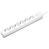 Сетевой фильтр Perfeo "POWER STREAM" 6 розеток, защитные шторки, 10А, 2500Вт, 1.5м, белый Сетевой фильтр Perfeo "POWER STREAM" 6 розеток, защитные шторки, 10А, 2500Вт, 1.5м, белый