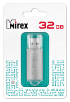 Накопитель USB 32Gb Mirex Unit Silver Накопитель USB 32Gb Mirex Unit Silver