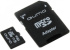Карта памяти micro SD 128GB Qumo class 10 UHS-I U3 adp BL, с адаптером Карта памяти micro SD 128GB Qumo class 10 UHS-I U3 adp BL, с адаптером