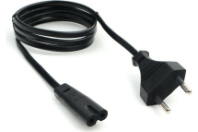 Кабель сетевой для радиоаппаратуры 1м Cablexpert черный (PC-184/2-1М)