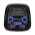 Колонка Ginzzu GM-242, 190W RMS, TWS, Karaoke, Bluetooth+FM+USB+SD+RGB+ПДУ, черный