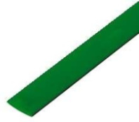 Термоусадка REXANT 5.0 / 2.5 мм 1м зеленая