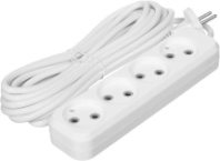 Сетевой фильтр Defender 4 розеток, 10А, 2200Вт, 7м, белый