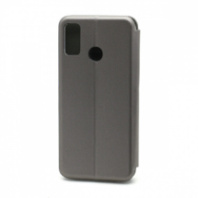 Чехол- книжка leather case для Huawei Honor 9X Lite (silver)