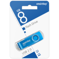 Накопитель USB 8Gb SmartBuy Twist Blue Накопитель USB 8Gb SmartBuy Twist Blue