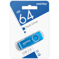 Накопитель USB 64Gb SmartBuy Twist Blue