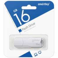 Накопитель USB 16Gb SmartBuy Clue White Накопитель USB 16Gb SmartBuy Clue White
