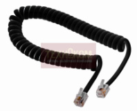 Шнур телефонный витой, черный, 2м REXANT (18-2023)