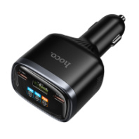 АЗУ Hoco Z70, 1USB/2Type-C, QC3.0+PD45W, 3A, черный