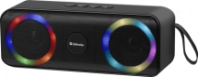 Колонка DEFENDER Q1, 10Вт, TWS, BT/FM/USB/SD/AUX/LED, черный