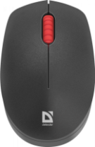 Мышь DEFENDER Tiana MB-055, беспр.,опт.,3кн., 1000dpi, бесшумная, черный