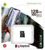 Карта памяти micro SD 128GB Kingston class 10 Canvas без адаптера Карта памяти micro SD 128GB Kingston class 10 Canvas без адаптера