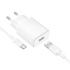 СЗУ BOROFONE BA111A, 1USB, QC3.0, 15W, 3А + Type-C 1м, белый СЗУ BOROFONE BA111A, 1USB, QC3.0, 15W, 3А + Type-C 1м, белый