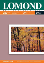Бумага Lomond матовая A4, 220г/м. 50л 0102144