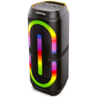Колонка SmartBuy SIRIN 16Вт, Bluetooth USB/MicroSD/FM/AUX/RGB/микрофон, черный (SBS-5480)