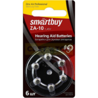 Батарейка Smartbuy ZA10 (PR70/PR230H) BL6 6/60/3000