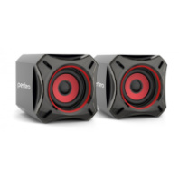 Колонки Perfeo, 2.0 "CUBE", 2х5Вт (RMS), USB, черный