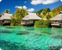 Коврик для мыши Perfeo "Пляж", Рис.14 (180*220*2 мм) ткань+резиновое основание