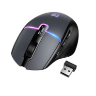 Мышь HOCO GM653, АКБ, USB, Bluetooth+2.4гГц, беспр.,опт.,6кн., 1000-12000dpi, черный