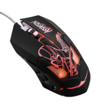 Мышь Qumo M33 Assassin, подсвет.4цв.,игров.,пров.,опт.,6кн., 1200-3200dpi, черный Мышь Qumo M33 Assassin, подсвет.4цв.,игров.,пров.,опт.,6кн., 1200-3200dpi, черный