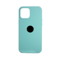 Чехол-накладка для iPhone 14 Pro Silicone Case, бирюзовый