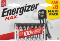Батарейка Energizer Max LR03 (AAA) BL8 8/96