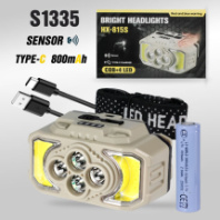 Фонарь HX815 налобный (COB, 4 LED) Фонарь HX815 налобный (COB, 4 LED)