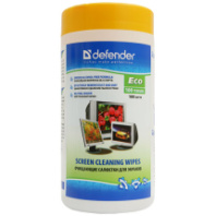 Салфетки Defender ECO для экранов, туба 100шт (30320)