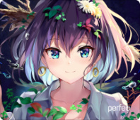 Коврик для мыши Perfeo "Anime", Рис.8 (340*280*4 мм) ткань+резиновое основание