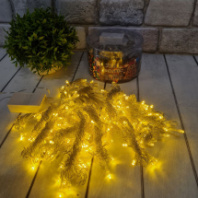 LED гирлянда Занавес, 320 светодиодов, теплый белый, 3х2м, 220 В