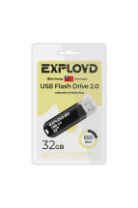 Накопитель USB 32Gb Exployd 650 Black Накопитель USB 32Gb Exployd 650 Black