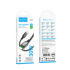 Кабель HOCO Type-C - Lightning X127, 3А, PD 30W, тканевая оплетка, 1м, черный