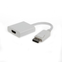 Переходник DisplayPort - HDMI (шт/гн) Cablexpert белый Переходник DisplayPort - HDMI (шт/гн) Cablexpert белый