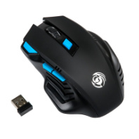Мышь Dialog Gan-Kata MRGK-14U, USB, игров.,беспр.,опт.,6кн., 600-1600dpi, черный