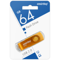 Накопитель USB 64Gb SmartBuy Twist Yellow