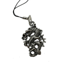 Подвеска Дракон серебро