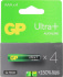 Батарейка GP Ultra Plus G-Tech LR03 (AAA) BL4 4/40/200