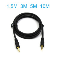 Кабель AUX 3.5мм (шт/шт) 5м, черный