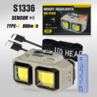 Фонарь HX816 налобный (COB) Фонарь HX816 налобный (COB)