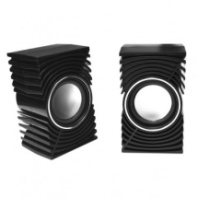 Колонки Perfeo, 2.0 "MIRAGE", 2х1.5Вт (RMS), USB, черный